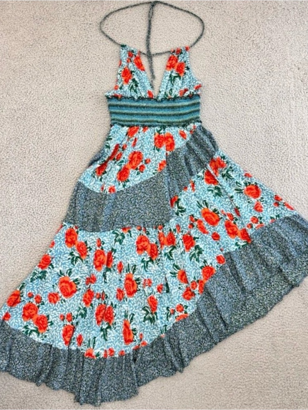 Free People Gabriela Halter Asymmestric midi - Picture 2 of 5